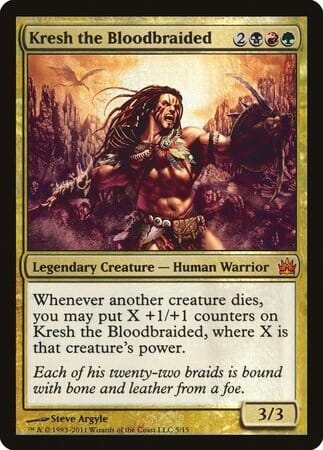 Kresh the Bloodbraided [From the Vault: Legends] MTG Single Magic: The Gathering  | Multizone: Comics And Games