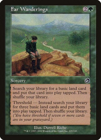 Far Wanderings [Torment] MTG Single Magic: The Gathering  | Multizone: Comics And Games