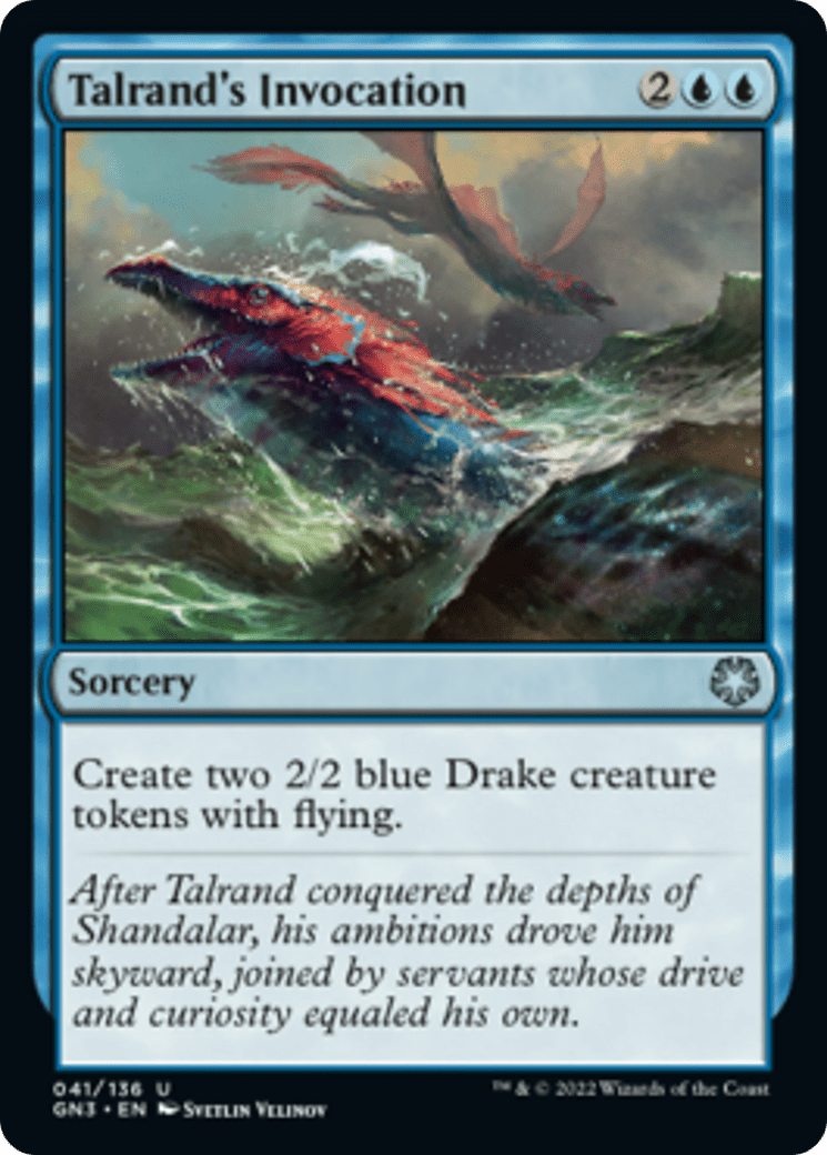 Talrand's Invocation [Game Night: Free-for-All] MTG Single Magic: The Gathering  | Multizone: Comics And Games