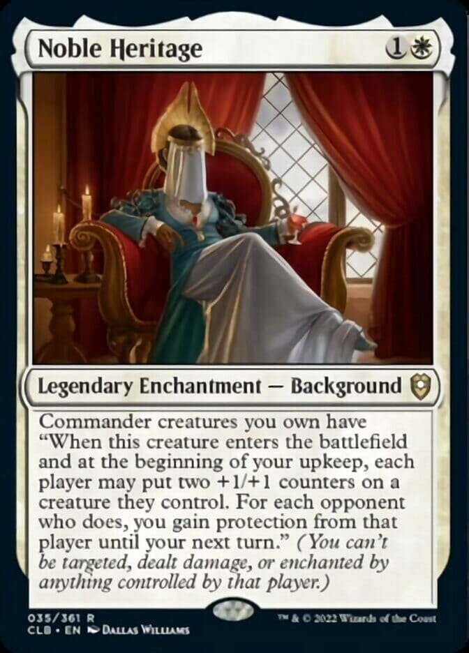 Noble Heritage [Commander Legends: Battle for Baldur's Gate] MTG Single Magic: The Gathering  | Multizone: Comics And Games