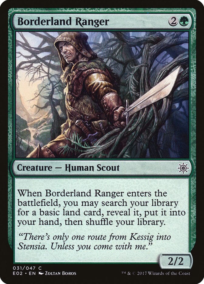 Borderland Ranger [Explorers of Ixalan] MTG Single Magic: The Gathering  | Multizone: Comics And Games