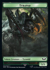 Tyranid (017) // Tyranid (018) Double-sided Token (Surge Foil) [Universes Beyond: Warhammer 40,000 Tokens] MTG Single Magic: The Gathering  | Multizone: Comics And Games