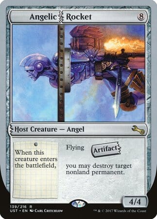 Angelic Rocket [Unstable] MTG Single Magic: The Gathering  | Multizone: Comics And Games