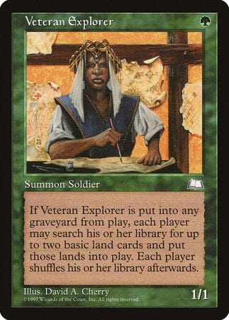 Veteran Explorer [Weatherlight] MTG Single Magic: The Gathering  | Multizone: Comics And Games