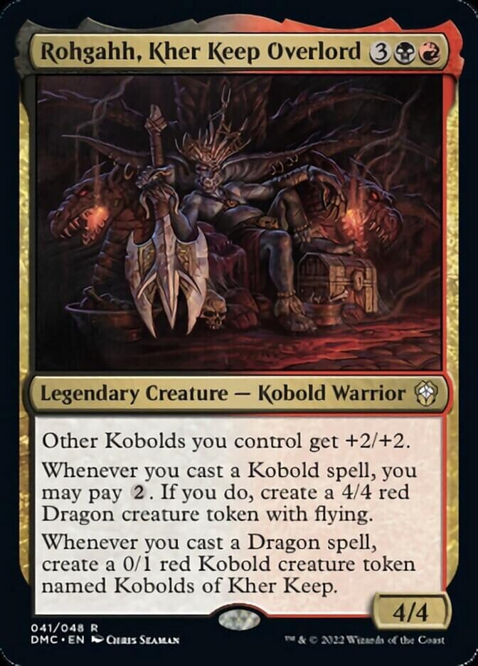 Rohgahh, Kher Keep Overlord [Dominaria United Commander] MTG Single Magic: The Gathering  | Multizone: Comics And Games