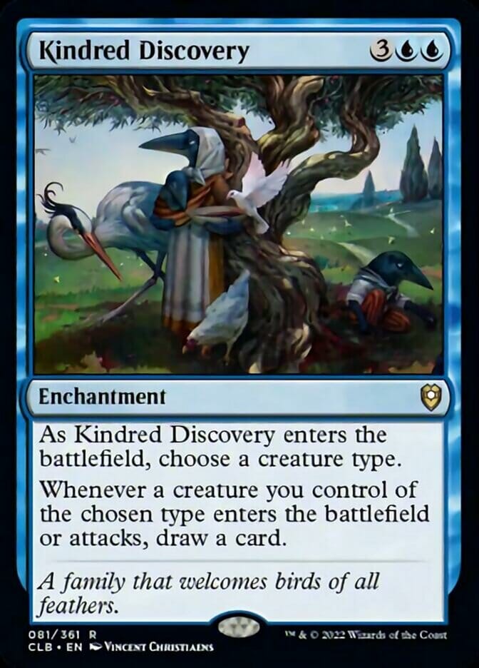 Kindred Discovery [Commander Legends: Battle for Baldur's Gate] MTG Single Magic: The Gathering  | Multizone: Comics And Games