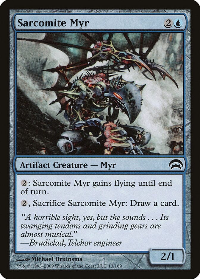 Sarcomite Myr [Planechase] MTG Single Magic: The Gathering  | Multizone: Comics And Games