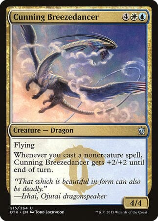 Cunning Breezedancer [Dragons of Tarkir] MTG Single Magic: The Gathering  | Multizone: Comics And Games