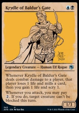 Krydle of Baldur's Gate (Showcase) [Dungeons & Dragons: Adventures in the Forgotten Realms] MTG Single Magic: The Gathering  | Multizone: Comics And Games