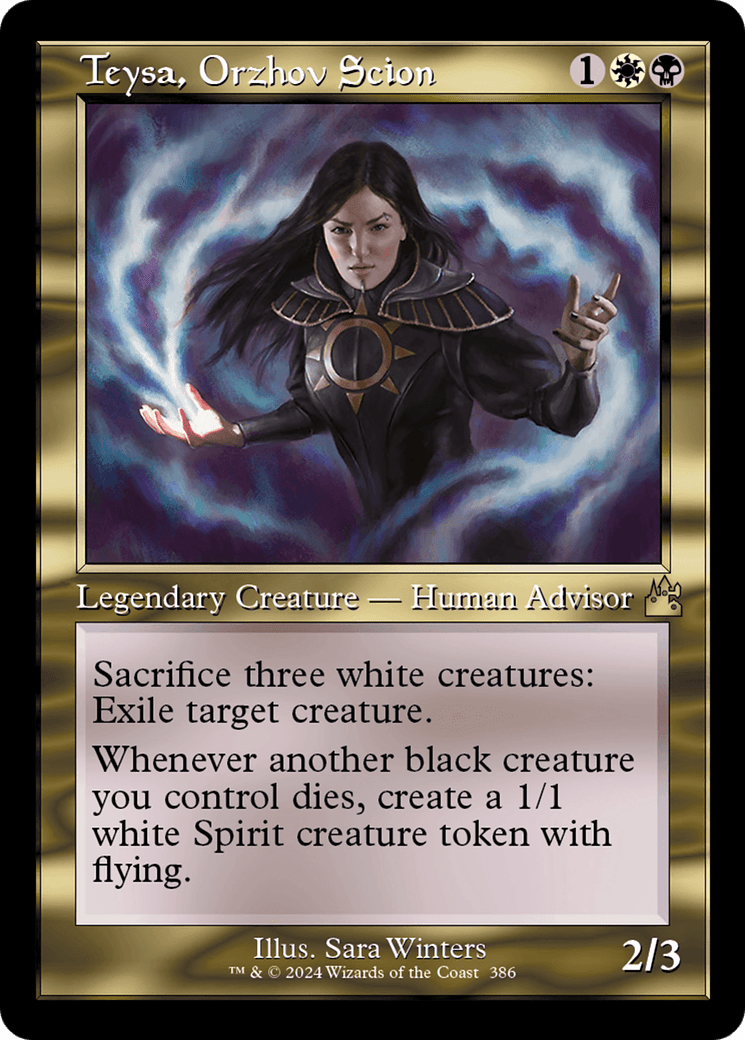 Teysa, Orzhov Scion (Retro Frame) [Ravnica Remastered] MTG Single Magic: The Gathering  | Multizone: Comics And Games