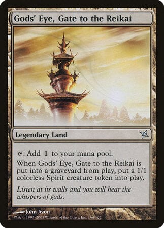 Gods' Eye, Gate to the Reikai [Betrayers of Kamigawa] MTG Single Magic: The Gathering  | Multizone: Comics And Games