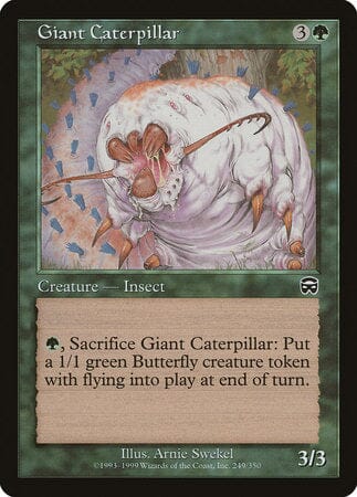 Giant Caterpillar [Mercadian Masques] MTG Single Magic: The Gathering  | Multizone: Comics And Games