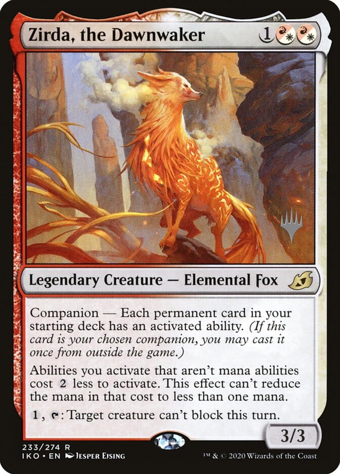 Zirda, the Dawnwaker (Promo Pack) [Ikoria: Lair of Behemoths Promos] MTG Single Magic: The Gathering  | Multizone: Comics And Games