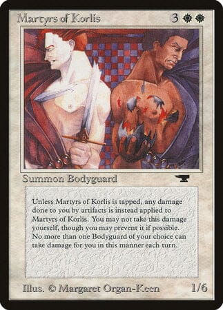 Martyrs of Korlis [Antiquities] MTG Single Magic: The Gathering  | Multizone: Comics And Games