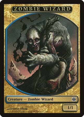 Zombie Wizard Token [Alara Reborn Tokens] MTG Single Magic: The Gathering  | Multizone: Comics And Games