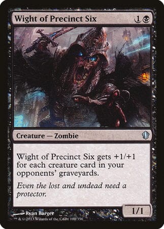 Wight of Precinct Six [Commander 2013] MTG Single Magic: The Gathering  | Multizone: Comics And Games