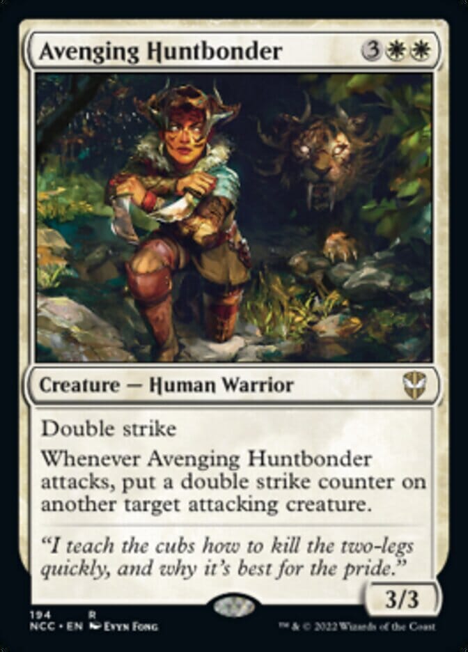 Avenging Huntbonder [Streets of New Capenna Commander] MTG Single Magic: The Gathering  | Multizone: Comics And Games