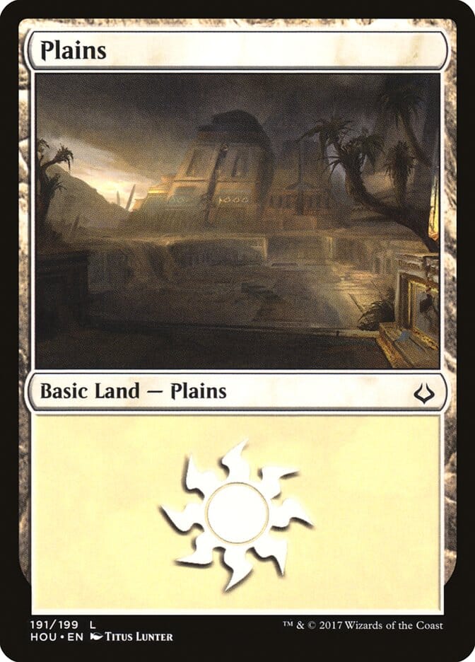 Plains (191) [Hour of Devastation] MTG Single Magic: The Gathering  | Multizone: Comics And Games