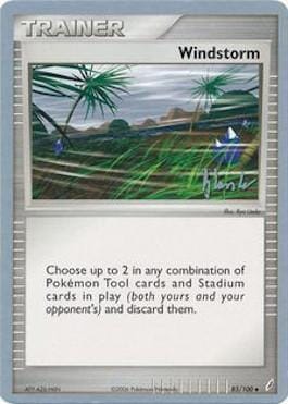 Windstorm (85/100) (Empotech - Dylan Lefavour) [World Championships 2008] Pokemon Single Pokémon  | Multizone: Comics And Games