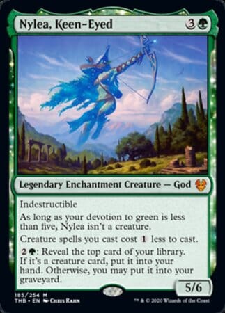 Nylea, Keen-Eyed [Theros Beyond Death] MTG Single Magic: The Gathering  | Multizone: Comics And Games