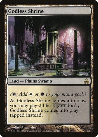 Godless Shrine [Guildpact] MTG Single Magic: The Gathering  | Multizone: Comics And Games