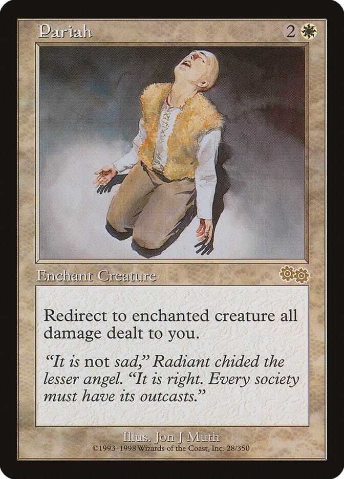 Pariah [Urza's Saga] MTG Single Magic: The Gathering  | Multizone: Comics And Games