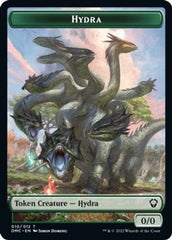 Snake // Hydra Double-sided Token [Dominaria United Commander Tokens] MTG Single Magic: The Gathering  | Multizone: Comics And Games