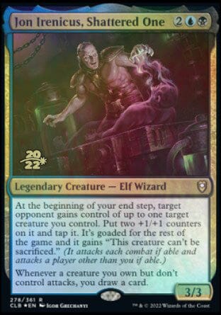 Jon Irenicus, Shattered One [Commander Legends: Battle for Baldur's Gate Prerelease Promos] MTG Single Magic: The Gathering  | Multizone: Comics And Games