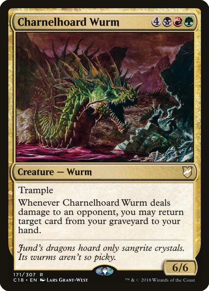 Charnelhoard Wurm [Commander 2018] MTG Single Magic: The Gathering  | Multizone: Comics And Games