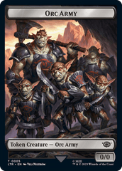 Food (09) // Orc Army (05) Double-Sided Token [The Lord of the Rings: Tales of Middle-Earth Tokens] MTG Single Magic: The Gathering  | Multizone: Comics And Games