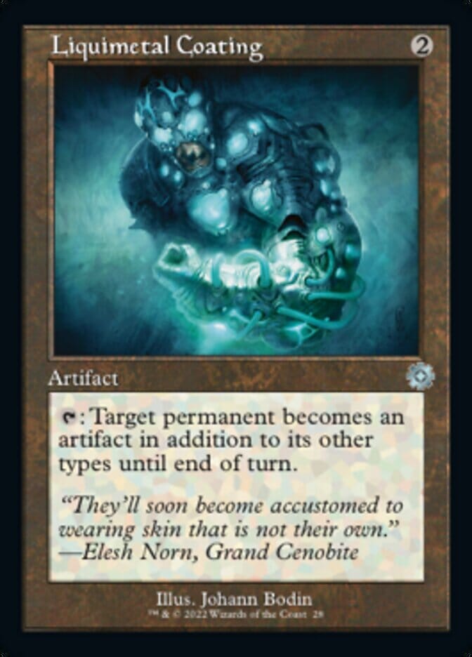 Liquimetal Coating (Retro) [The Brothers' War Retro Artifacts] MTG Single Magic: The Gathering  | Multizone: Comics And Games