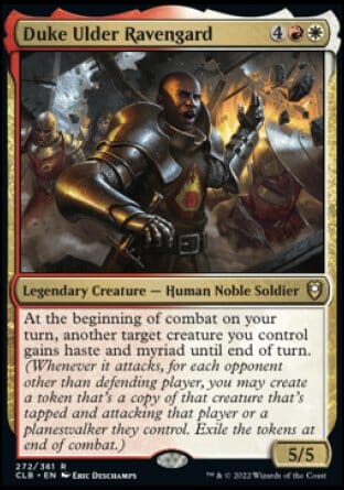 Duke Ulder Ravengard [Commander Legends: Battle for Baldur's Gate] MTG Single Magic: The Gathering  | Multizone: Comics And Games