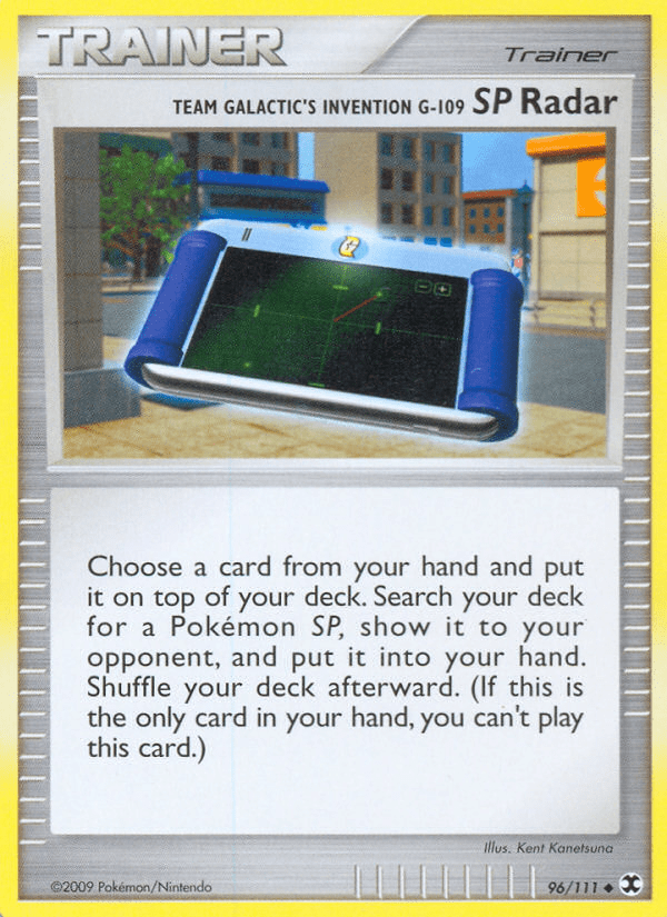Team Galactic's Invention G-109 SP Radar (96/111) [Platinum: Rising Rivals] Pokemon Single Pokémon  | Multizone: Comics And Games
