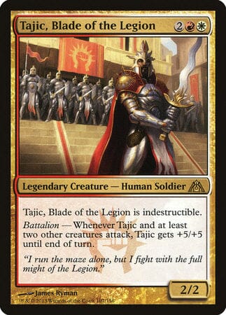 Tajic, Blade of the Legion [Dragon's Maze] MTG Single Magic: The Gathering  | Multizone: Comics And Games