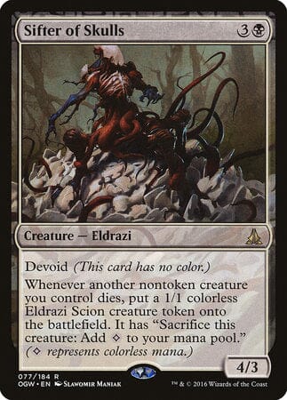 Sifter of Skulls [Oath of the Gatewatch] MTG Single Magic: The Gathering  | Multizone: Comics And Games