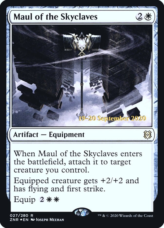 Maul of the Skyclaves (Prerelease) [Zendikar Rising Prerelease Promos] MTG Single Magic: The Gathering  | Multizone: Comics And Games