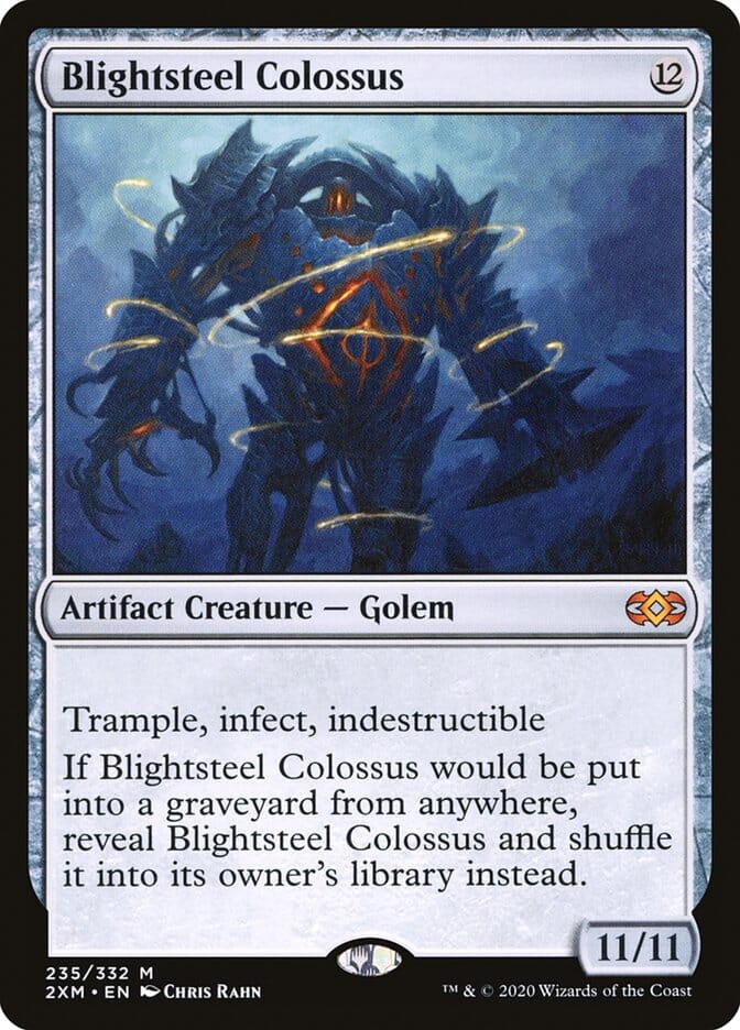 Blightsteel Colossus [Double Masters] MTG Single Magic: The Gathering  | Multizone: Comics And Games