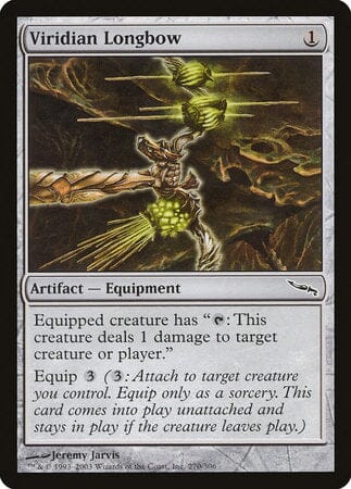 Viridian Longbow [Mirrodin] MTG Single Magic: The Gathering  | Multizone: Comics And Games