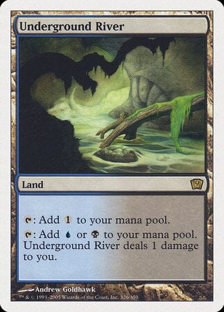 Underground River [Ninth Edition] MTG Single Magic: The Gathering  | Multizone: Comics And Games