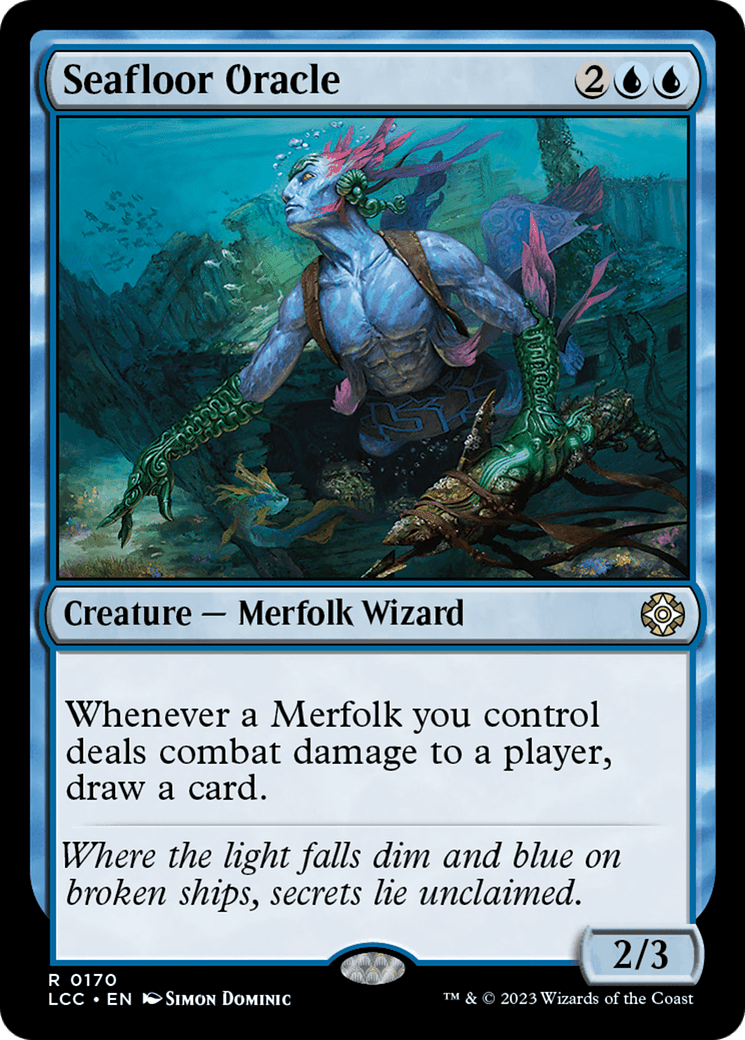 Seafloor Oracle [The Lost Caverns of Ixalan Commander] MTG Single Magic: The Gathering  | Multizone: Comics And Games