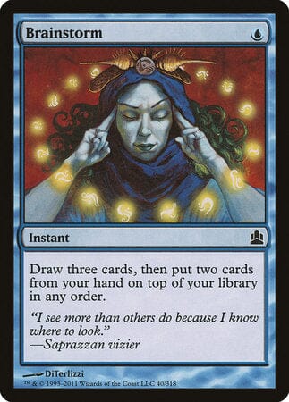 Brainstorm [Commander 2011] MTG Single Magic: The Gathering  | Multizone: Comics And Games