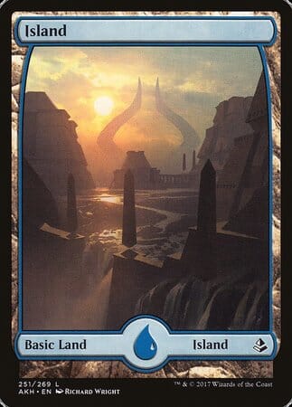 Island (251) - Full Art [Amonkhet] MTG Single Magic: The Gathering  | Multizone: Comics And Games