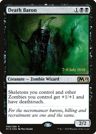 Death Baron [Core Set 2019 Promos] MTG Single Magic: The Gathering  | Multizone: Comics And Games