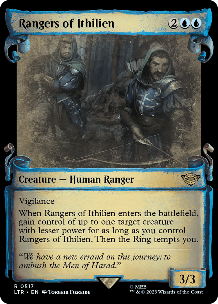 Rangers of Ithilien [The Lord of the Rings: Tales of Middle-Earth Showcase Scrolls] MTG Single Magic: The Gathering  | Multizone: Comics And Games