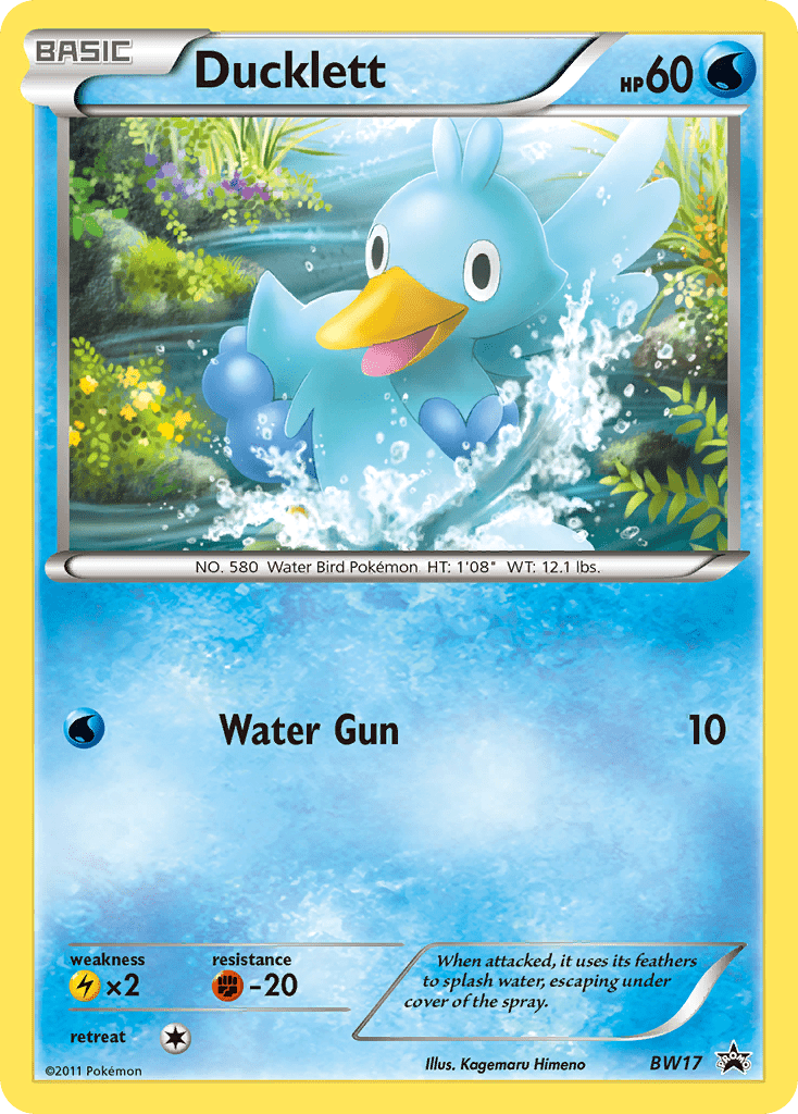 Ducklett (BW17) [Black & White: Black Star Promos] Pokemon Single Pokémon  | Multizone: Comics And Games
