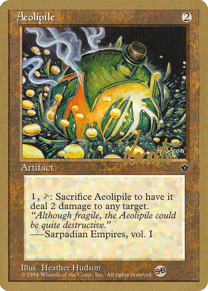 Aeolipile (Michael Loconto) (SB) [Pro Tour Collector Set] MTG Single Magic: The Gathering  | Multizone: Comics And Games