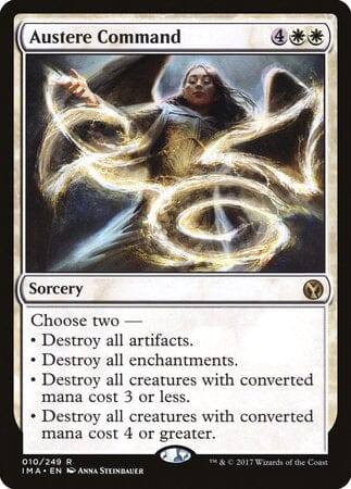 Austere Command [Iconic Masters] MTG Single Magic: The Gathering  | Multizone: Comics And Games