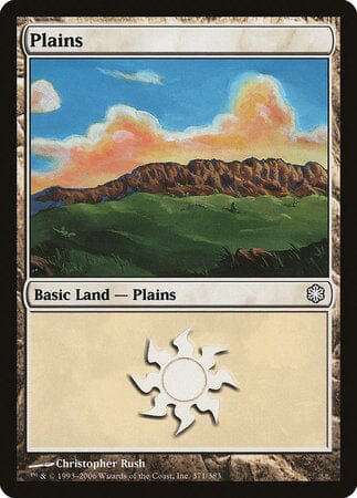 Plains (371) [Coldsnap Theme Decks] MTG Single Magic: The Gathering  | Multizone: Comics And Games