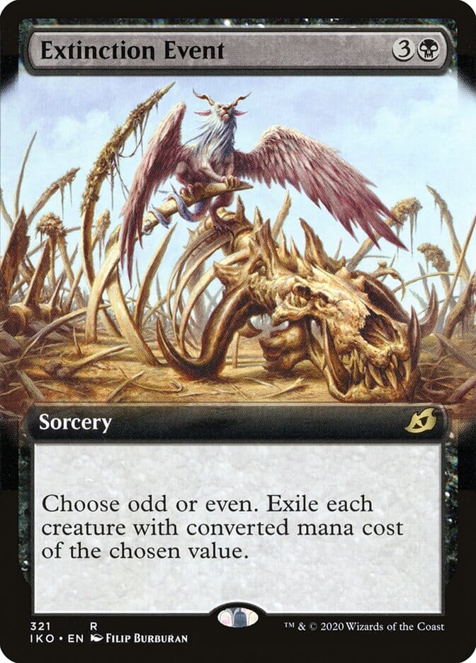 Extinction Event (Extended Art) [Ikoria: Lair of Behemoths] MTG Single Magic: The Gathering  | Multizone: Comics And Games