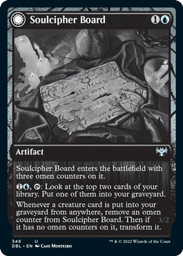 Soulcipher Board // Cipherbound Spirit [Innistrad: Double Feature] MTG Single Magic: The Gathering  | Multizone: Comics And Games